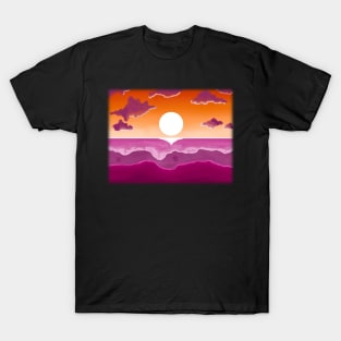 Sunset purple T-Shirt